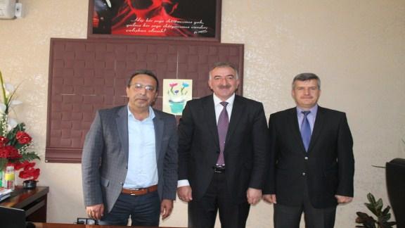 İmam Hatip Okulları İl Temsilci Mustafa Erim Müdürümüzü Ziyaret etti