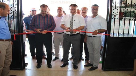 İlçemiz Yeşil Çimen Kanuni İlkokulunda  4006 Tübitak Bilim Fuarı açılışı yapıldı.