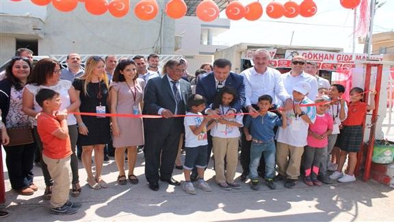 İlçemiz İbrahim Rencuzoğulları İlkokulu/Ortaokulunda Tübitak Bilim Fuarı Açılışı Yapıldı