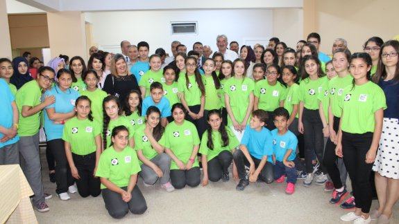 İlçemiz Huzurkent Atatürk Ortaokulunda ´´ 4006 TÜBİTAK Bilim Fuarı ´´ Açılışı Yapıldı