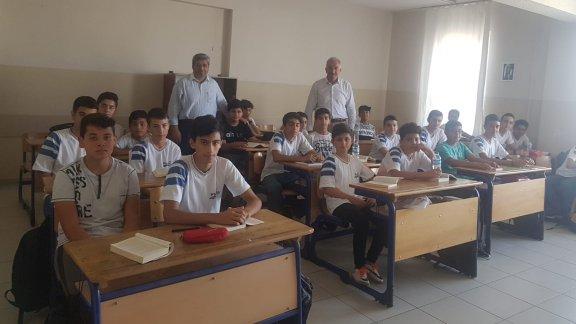 Müdürümüz Mersin Anadolu İmam Hatip Lisesini Ziyarette Bulundu
