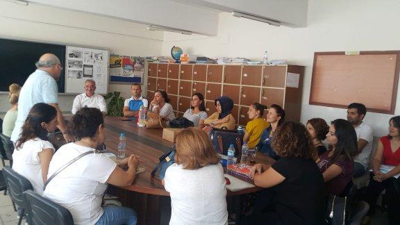 Müdürümüz İlçemiz Atatürk Lisesi Öğretmenleri ile Bir Araya Geldi