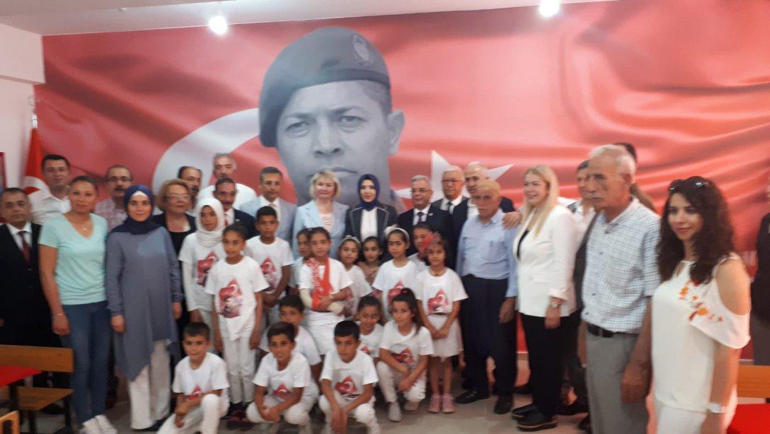 İlçemiz Sosyal Hizmetler İlkokulu'nda Şehit Ömer Halisdemir Sınıfı Açılışı Yapıldı