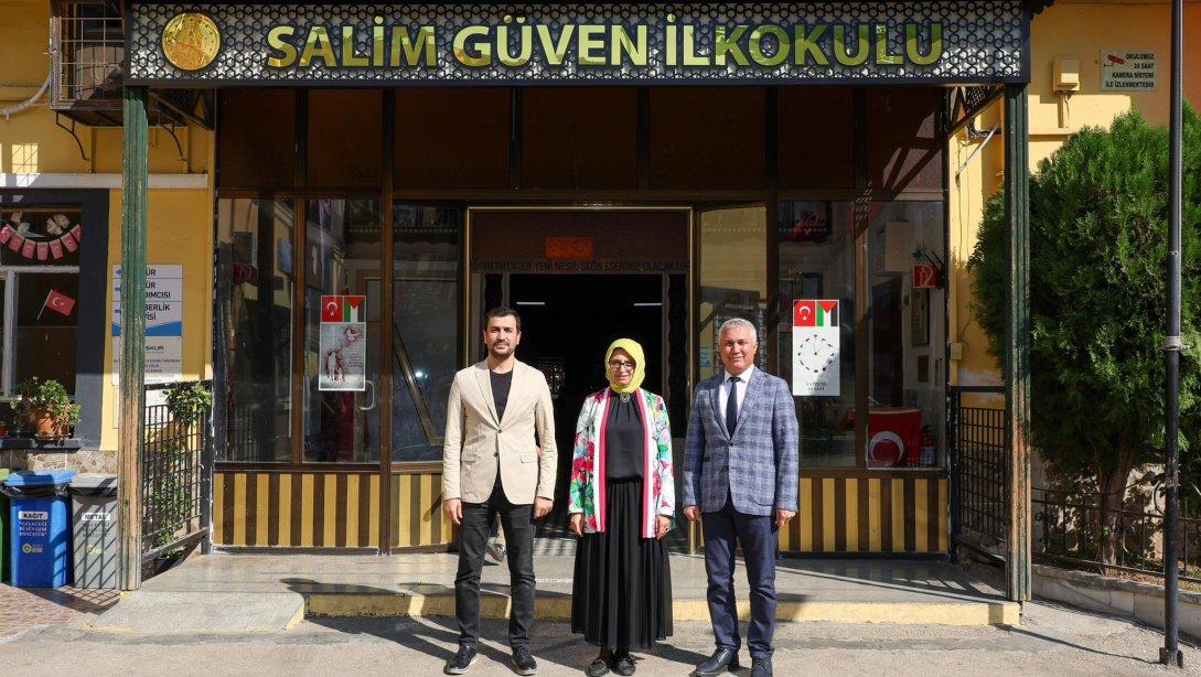 İl Müdürümüz Fazilet Durmuş' un İlçemiz Salim Güven İlkokulu  Ziyaret 